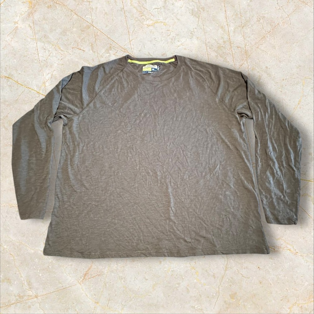 Magellan Outdoors Adventure Gear Long Sleeve Shirt Men's 2XL Green Loose Fit
